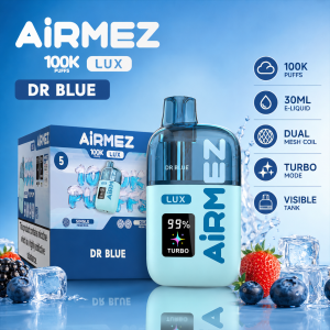 AiRMEZ Lux 100K Dr Blue 30 ml z Dual Mesh Coil i trybem Turbo